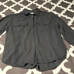 American eagle oversized flannel size S